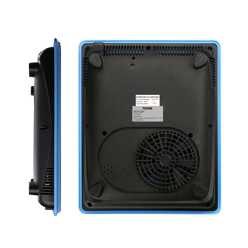 Touch control blue color premium induction stove induction cooktop 8-different cooking mode CC-021