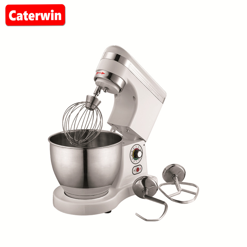 Caterwin Professional Bakery Equipment 7L Cake Food Mixers Bread Planetary Dough Stand Mixer