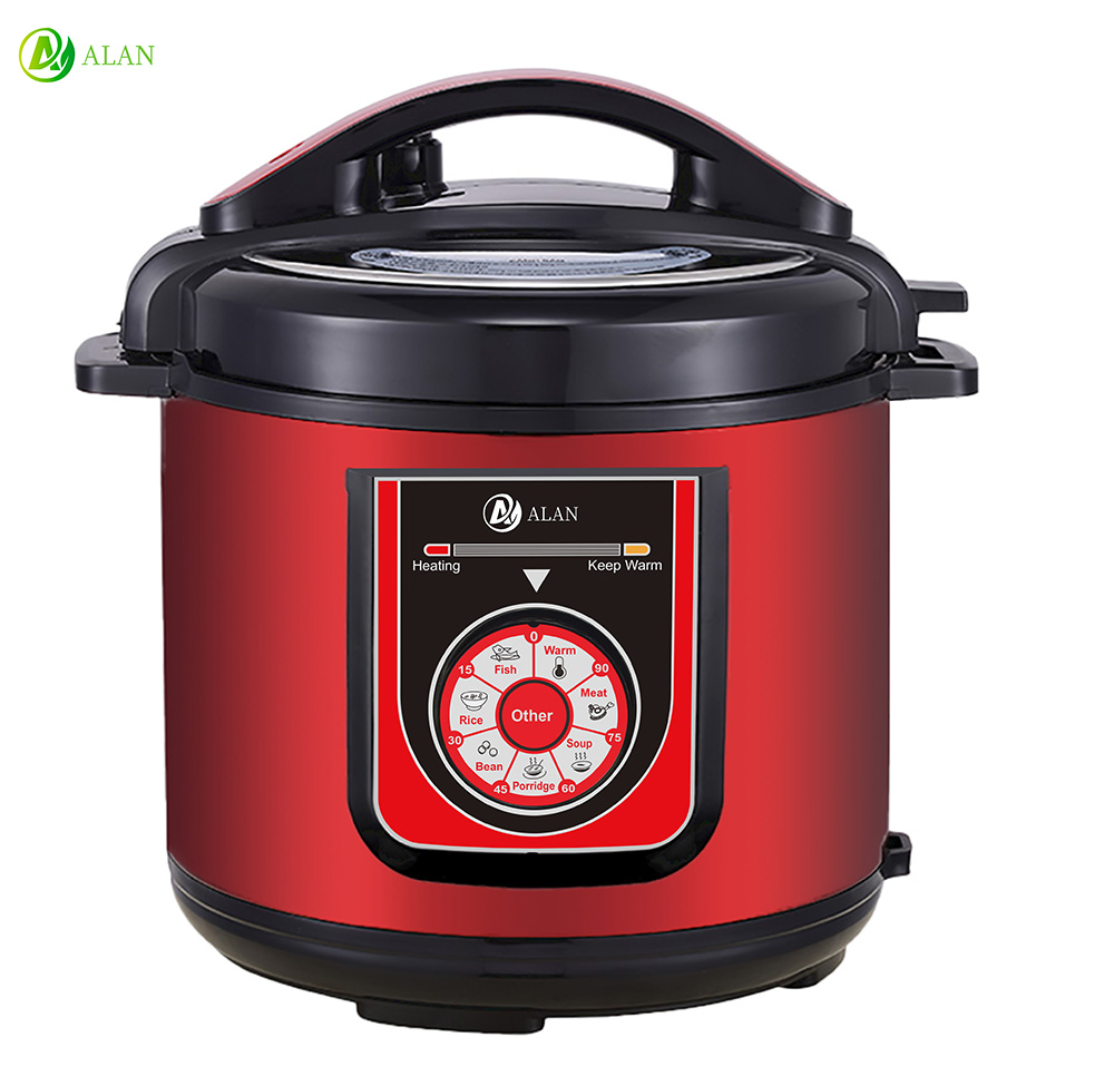 CB CE EMC Factory Price Home Kitchen Appliance 5 Liter One-Touch Knob 9 in 1 Stainless Steel Rice Cooker Electric Pressure Cooker Fast Cooker Multi Soup Maker