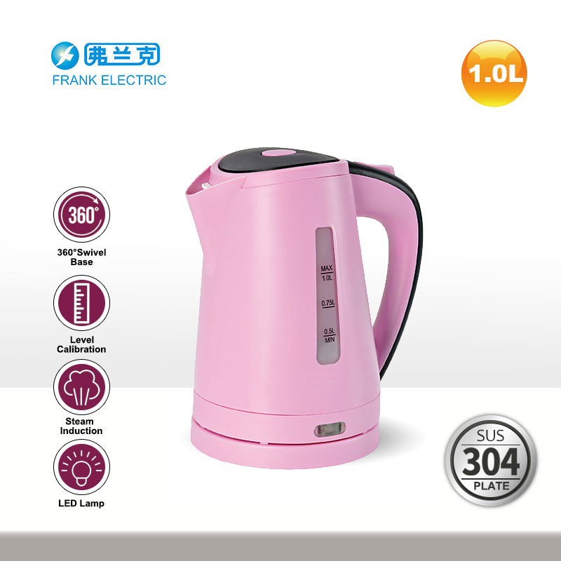 PP Electric Kettle 1.0L with Matt Finish Surface