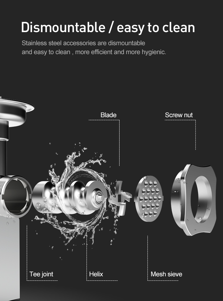 High Power Meat Mincer Machine Mincing Machine Price Electric Meat Grinder Tk22 Tk32