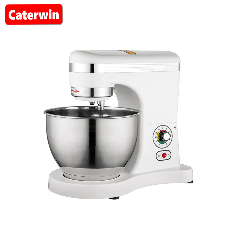 Caterwin Professional Bakery Equipment 7L Cake Food Mixers Bread Planetary Dough Stand Mixer