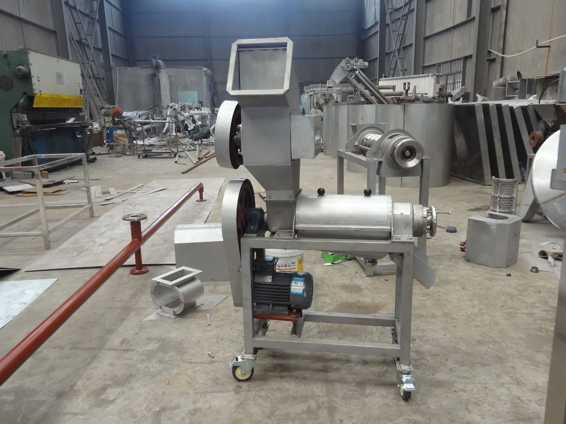 Industrial Use 1.5T/H Apple Fruit Grinder and Juicer Extractor