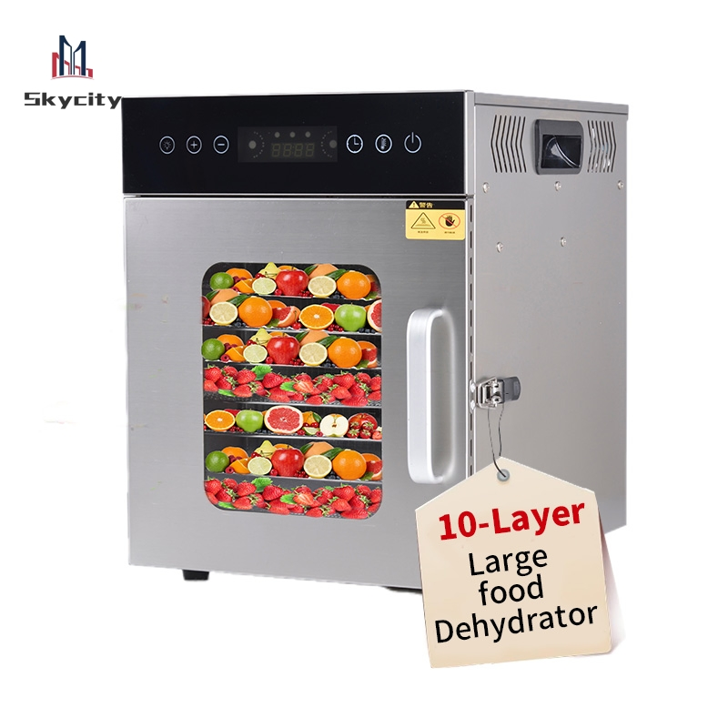 Best Top Rated Good Commercial Industrial Small Meat Mushroom Fruit Vegetable Herb Food Dehydrator Machine for Jerky Food Dehumidifier Beef Jerky Dryer