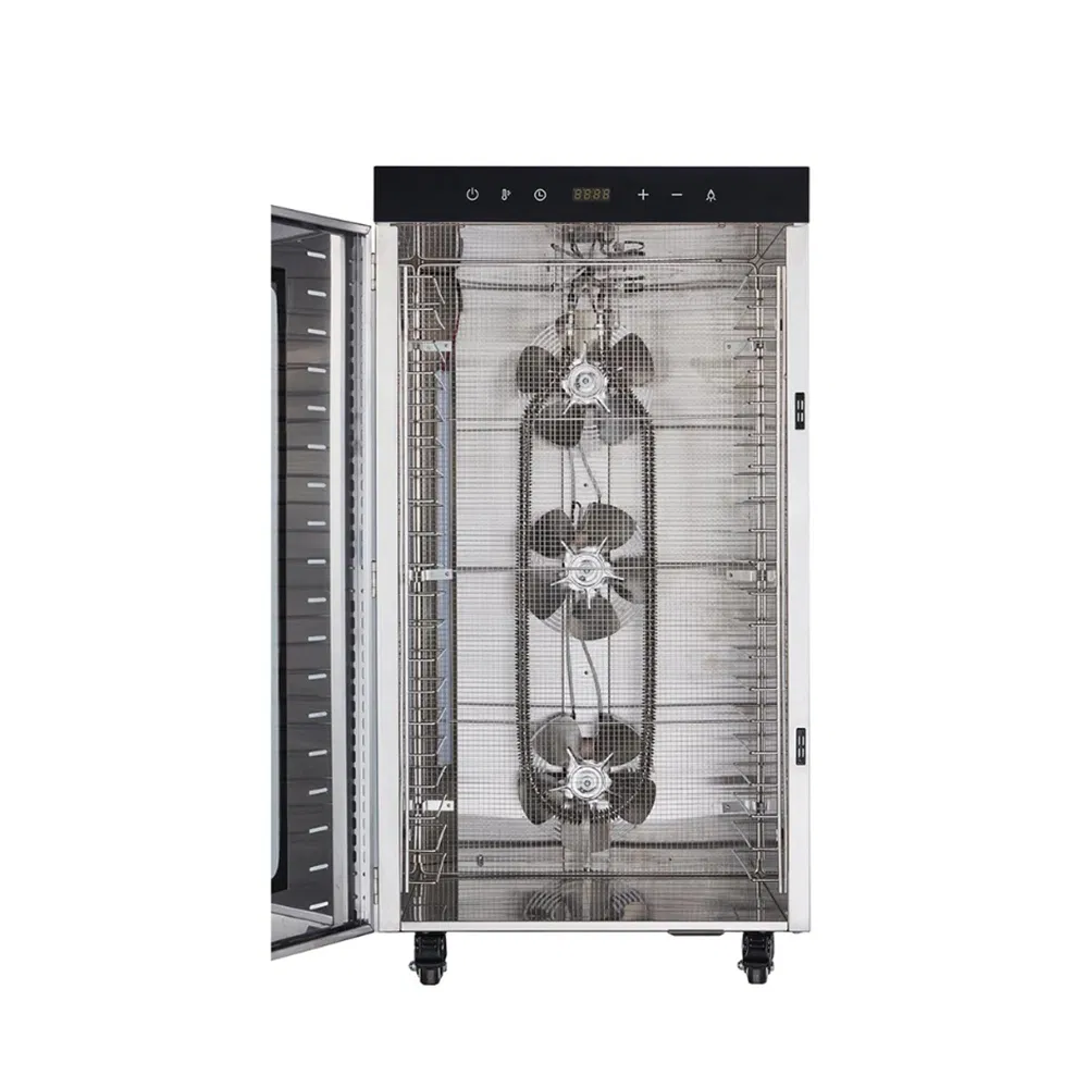Electric Touchscreen Hot Air Dryer 20tray Commercial Food Fruit Dehydrator