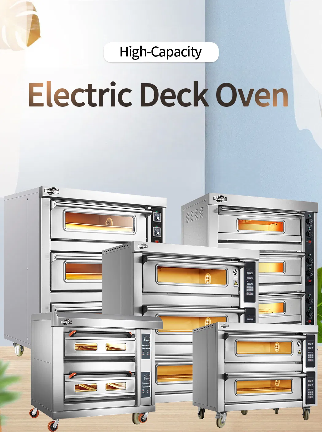 Homphon Mini Electric Cake and Bread Maker for Table Use