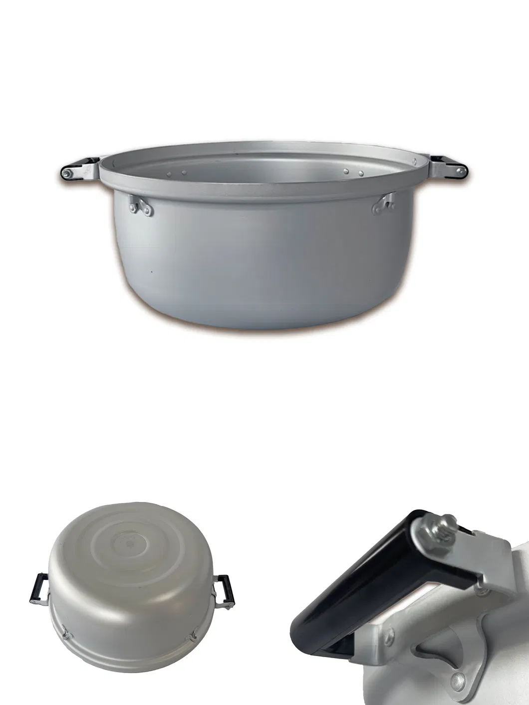 Aluminum inner pot detail