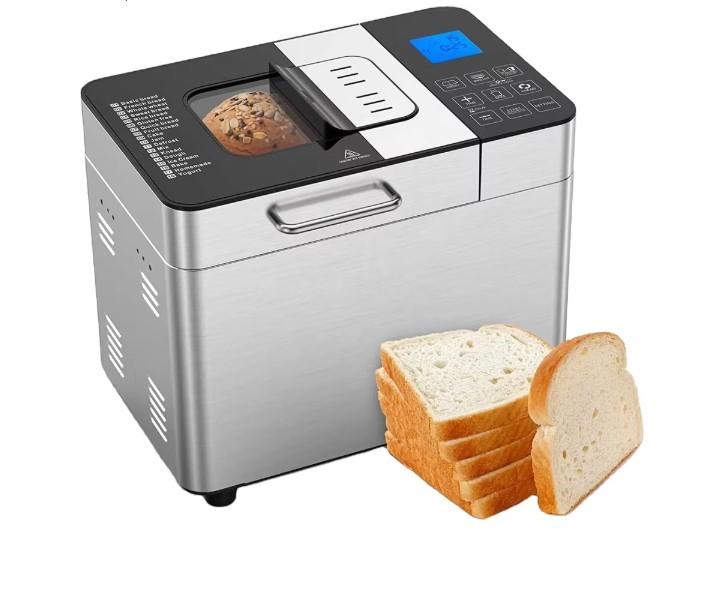 Home Use Cooking Baking Equipment Automatic Multifunctional Programs Stainless Steel Quick Bread Cake Maker Machine