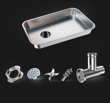 Household 200W Electric Appliance Meat Processor Meat Mincer Commercial Meat Grinder Sausage Maker Stainless Steel