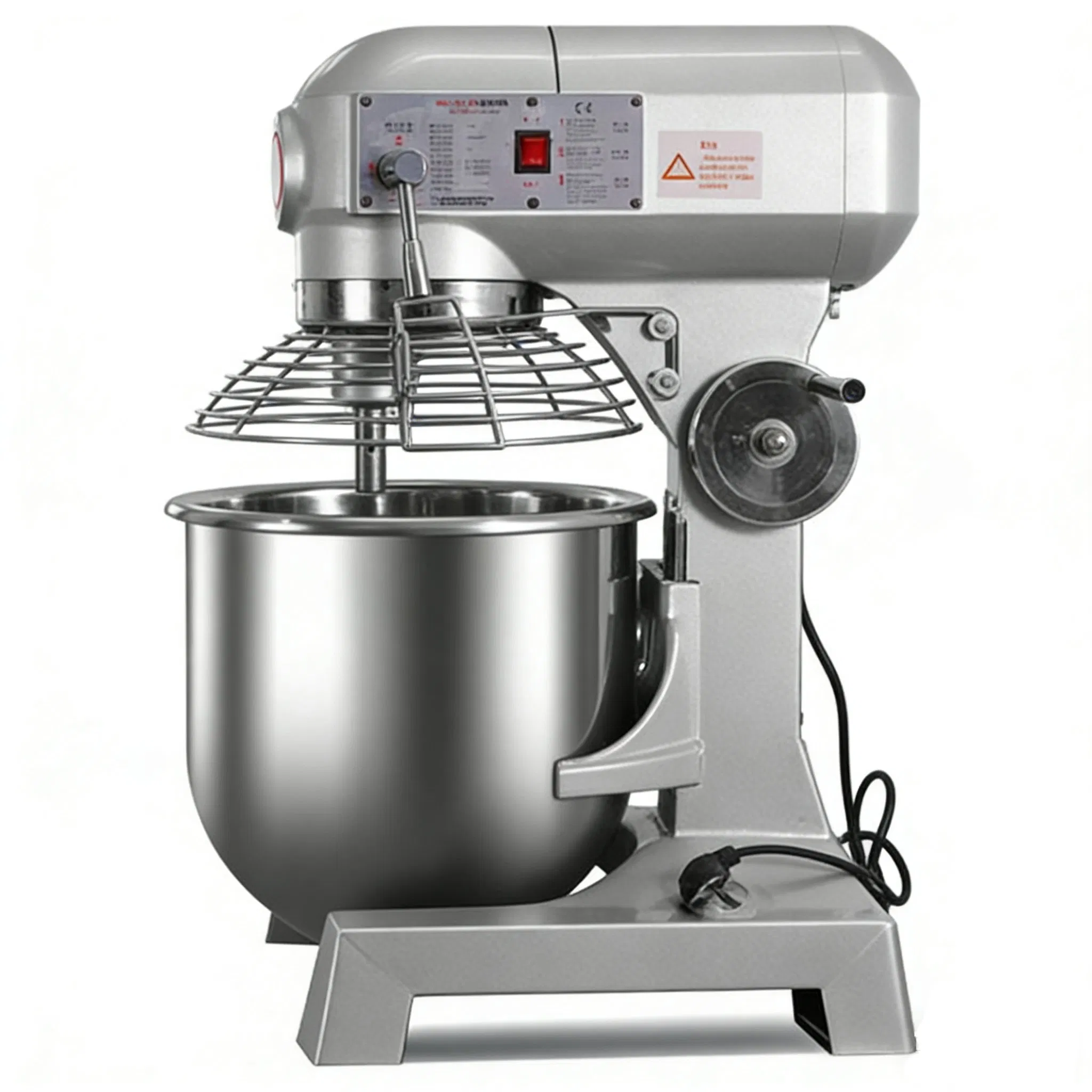 China Factory Wholesale Heavy Duty Stand Mixer with 500W Full Copper Motor 15L S. S Bowl