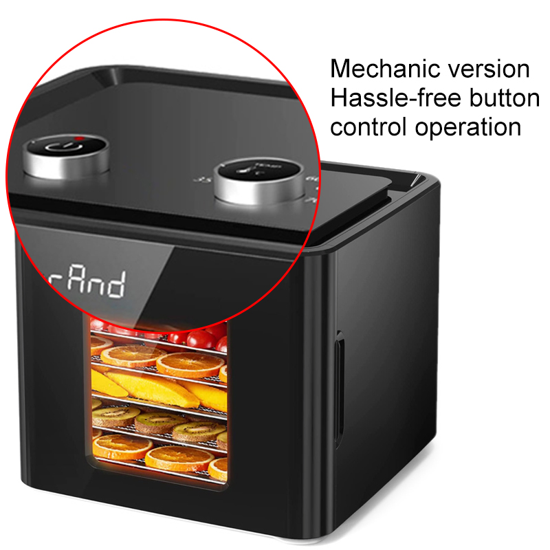 Customized Logo Stainless Steel Home Electric Fruit Food Dehydrator