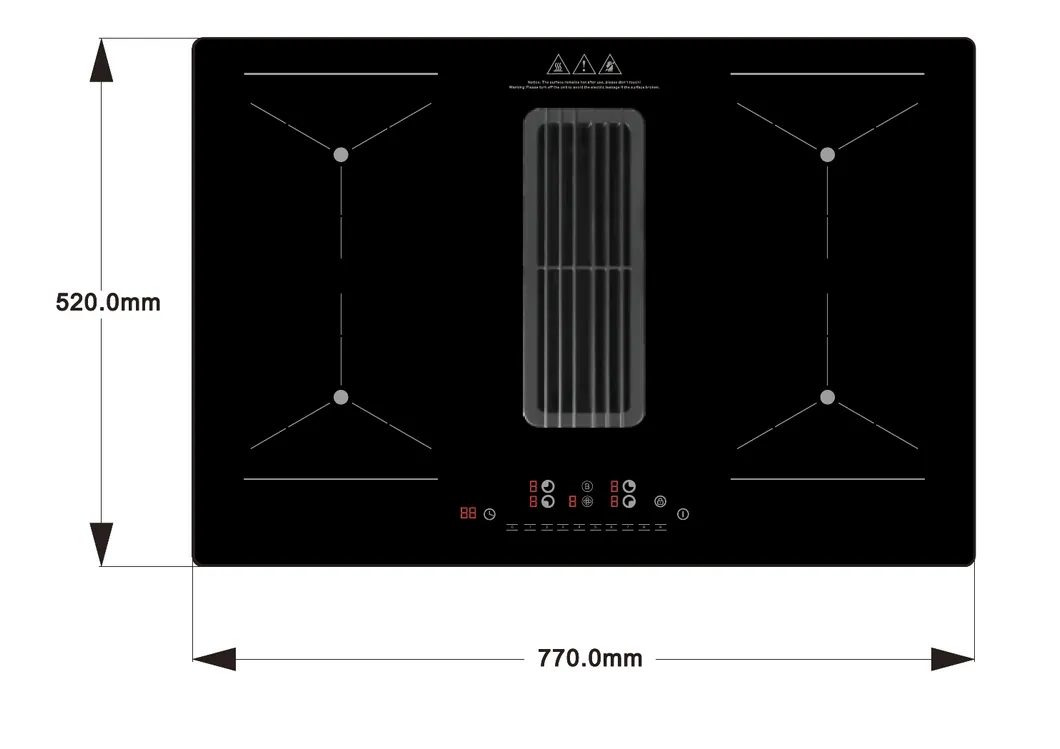 Induction Cooktop Main View