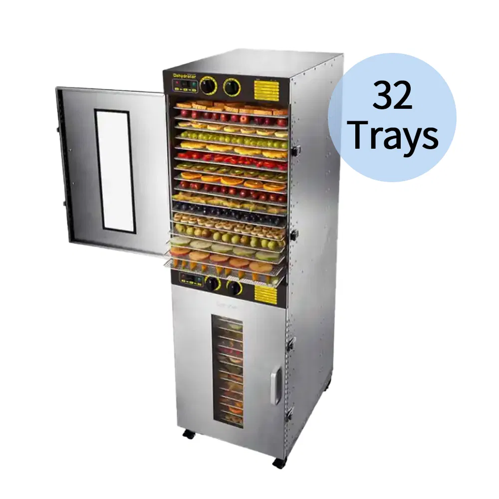 32 Trays Commercial Food Fruit Vegetable Dehydrator for Meat