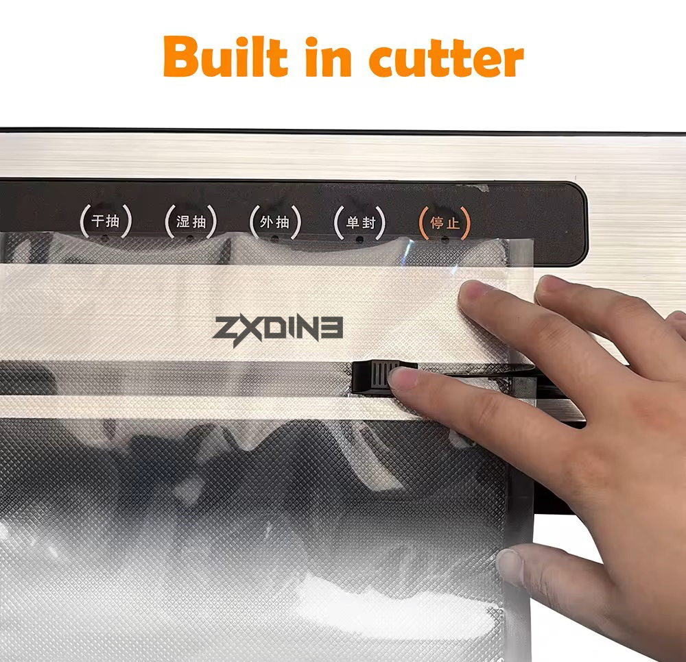 12V / 240V Outdoor Indoor Camping Food Vacuum Sealer Stainless Steel