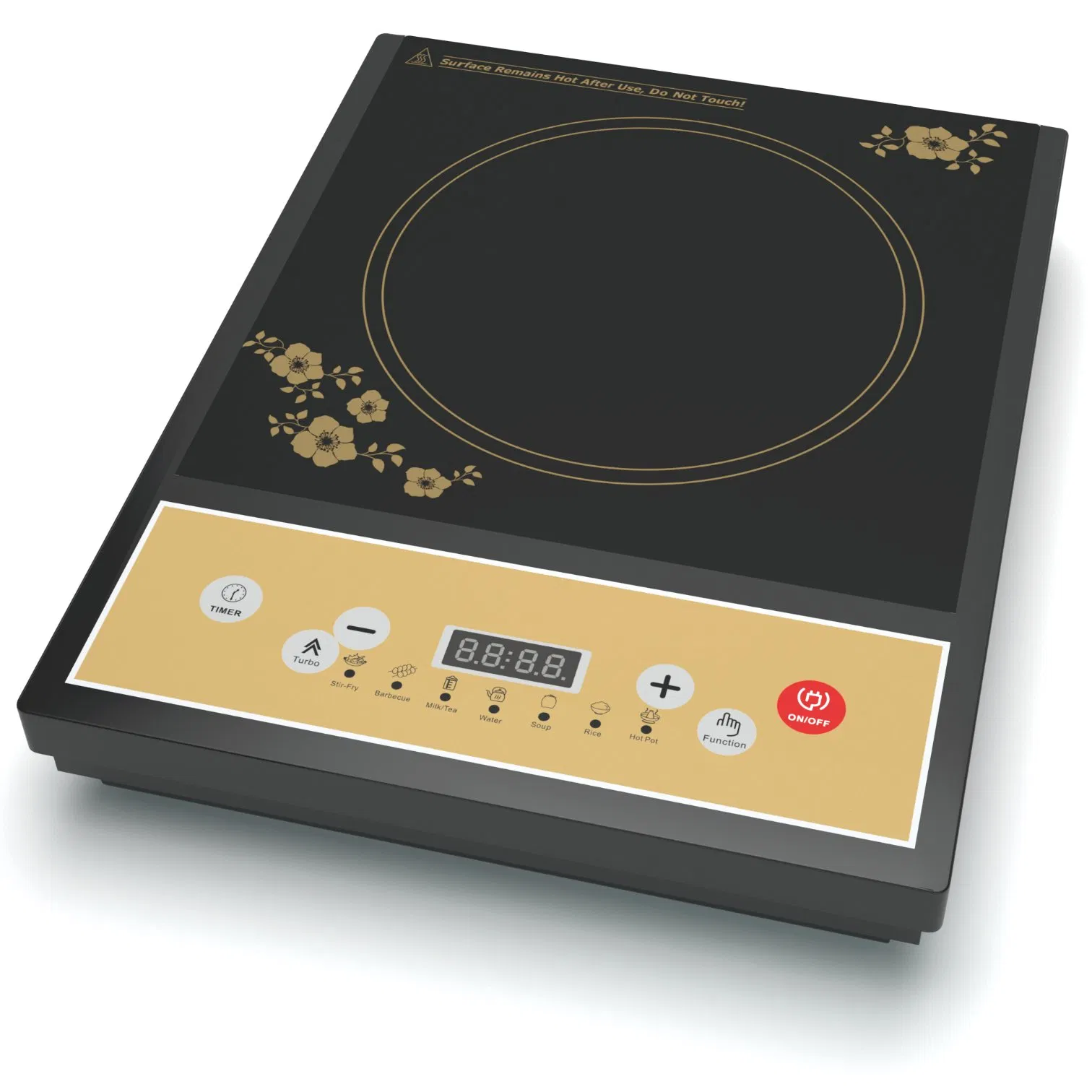 High Quality Kitchen 1 Burners 220V Induction Cooktop Commercial