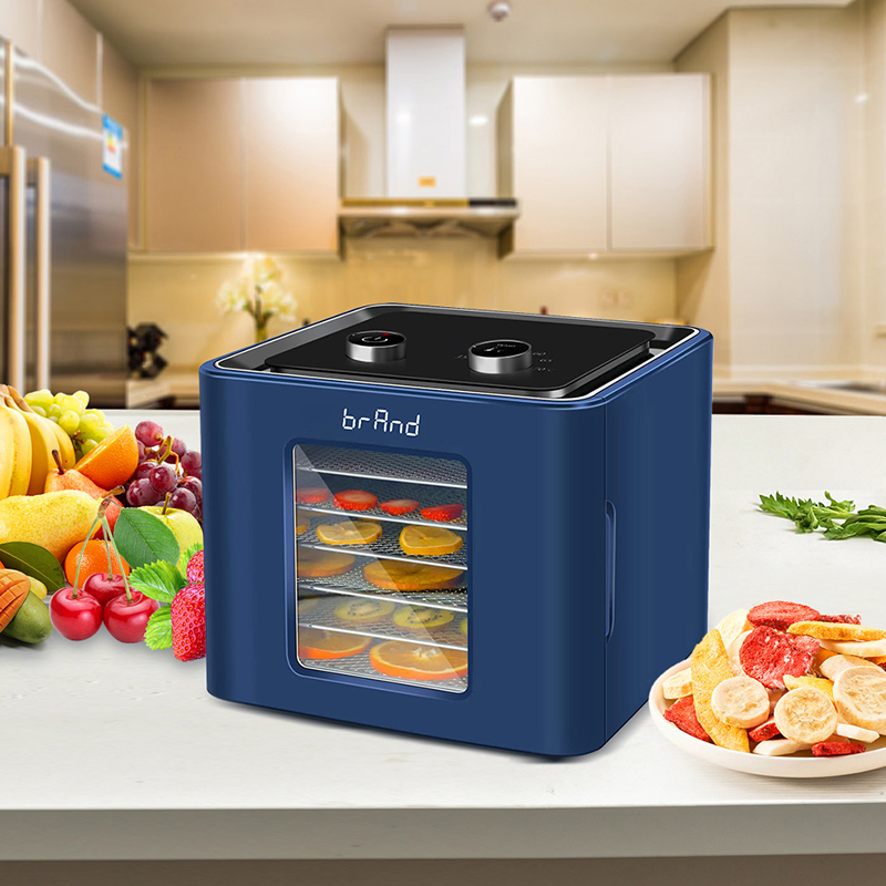 Customized Logo Stainless Steel Home Electric Fruit Food Dehydrator