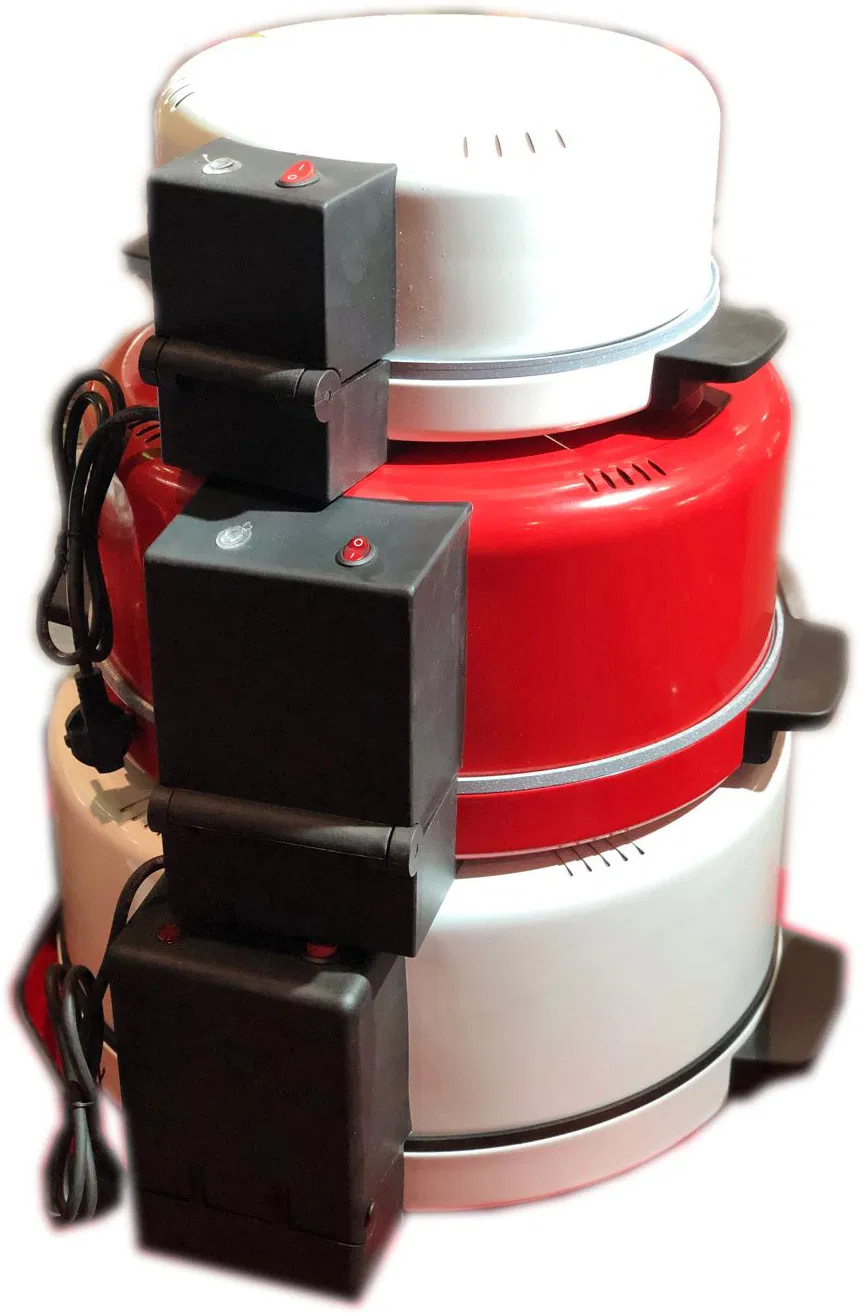 Bakery Equipment Pizza Pan Cooker 40cm Electric Stone-Baking Arabic Pizza Oven Bread Maker