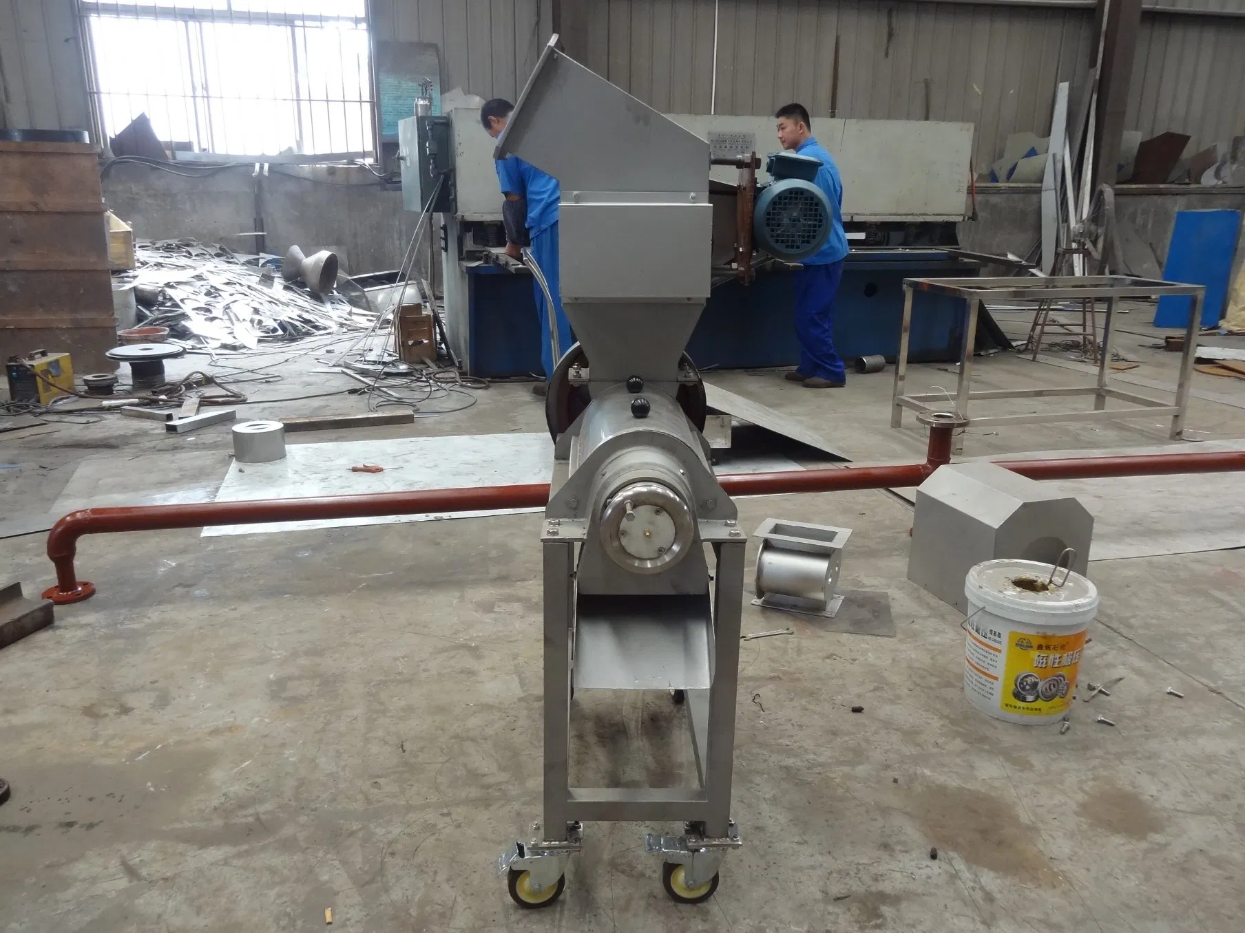 Industrial Use 1.5T/H Apple Fruit Grinder and Juicer Extractor