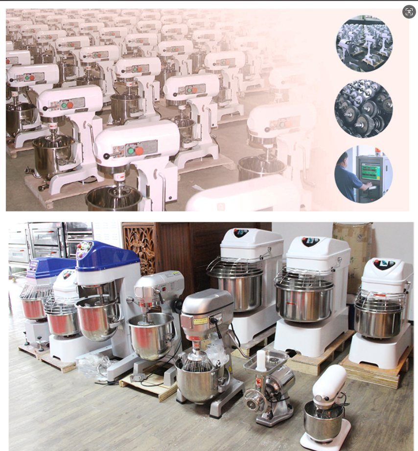 Best Horizontal Commercial Industrial Electric Restaurant Large Mini Stand Cheap Budget Affordable Kitchen Cake Pastry Pizza Dough Food Mixer for Baking Bread