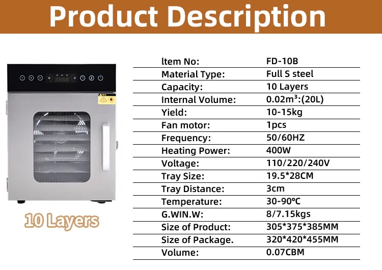 Food Dehydrator Detail 2