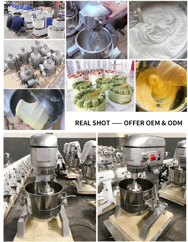 Best Horizontal Commercial Industrial Electric Restaurant Large Mini Stand Cheap Budget Affordable Kitchen Cake Pastry Pizza Dough Food Mixer for Baking Bread