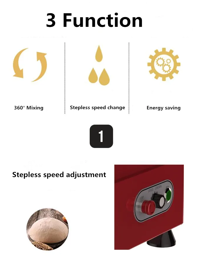 Spiral dough mixer 3