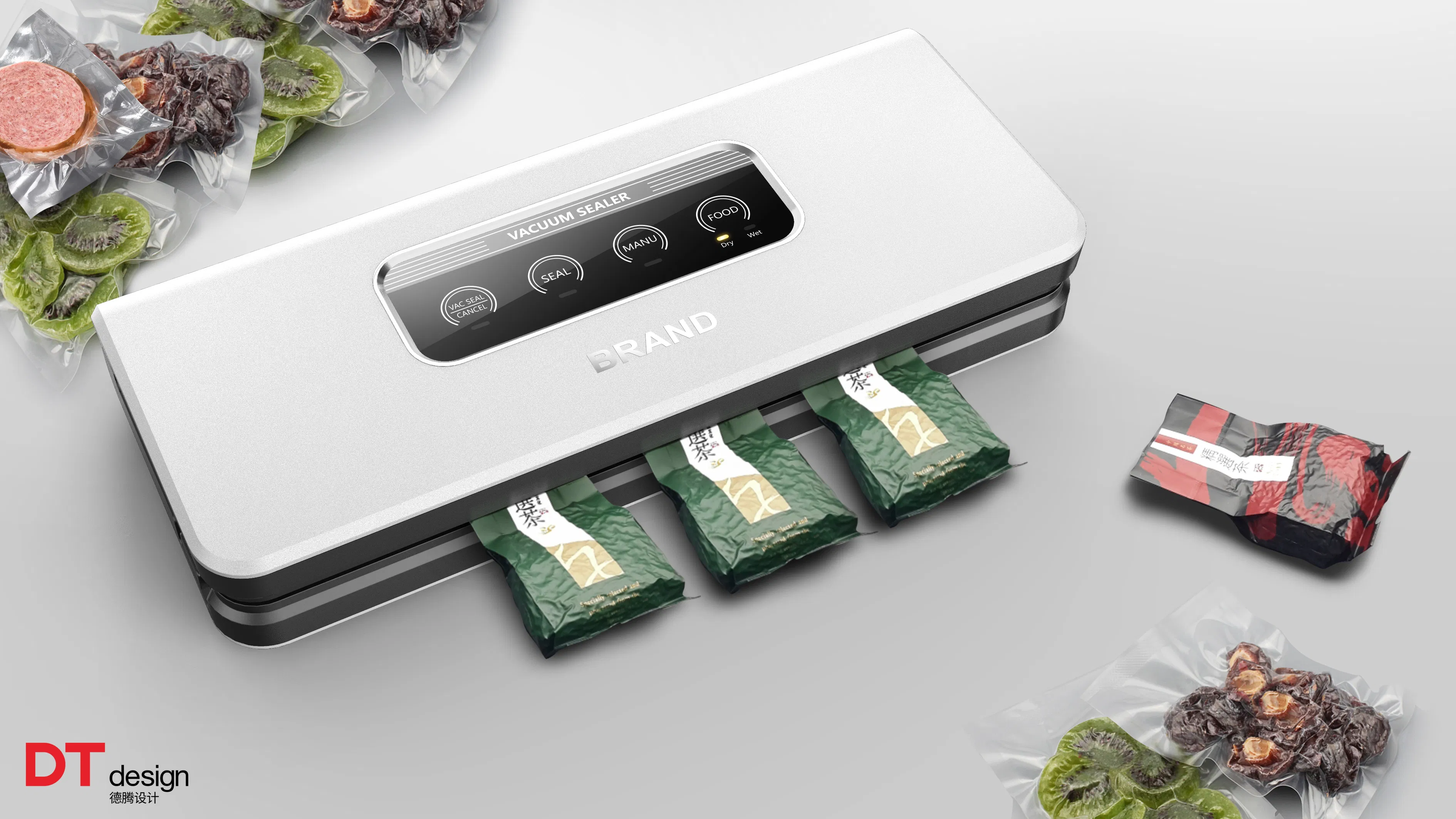 Versatile Dual Function Vacuum Sealer for Home and Kitchen