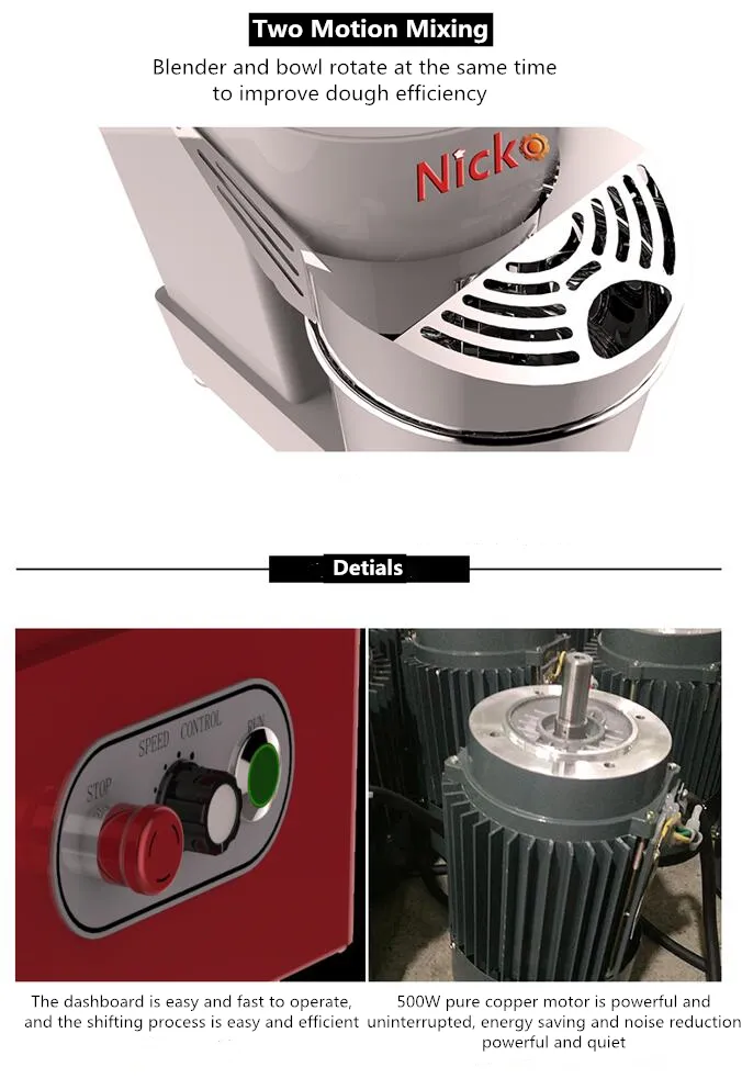 Spiral dough mixer 5