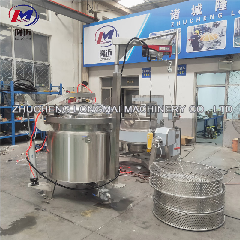 100L 200L 300L 400L 500L Stainless Steel Industrial Electric Pressure Cooker