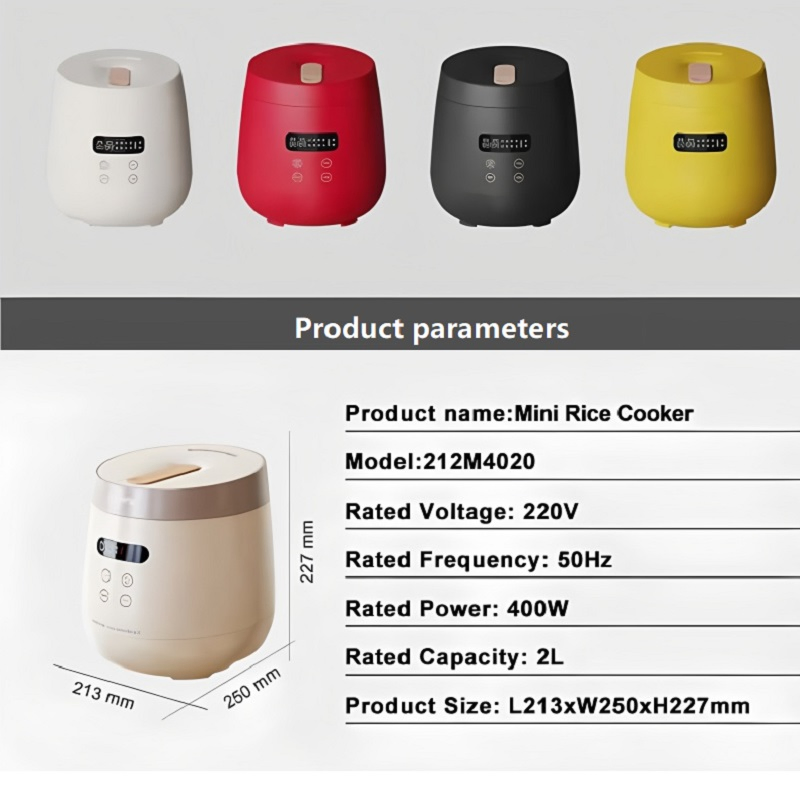 House Appliance Mini Household Electric Appliances Kitchen Product 1L Rice Cooker