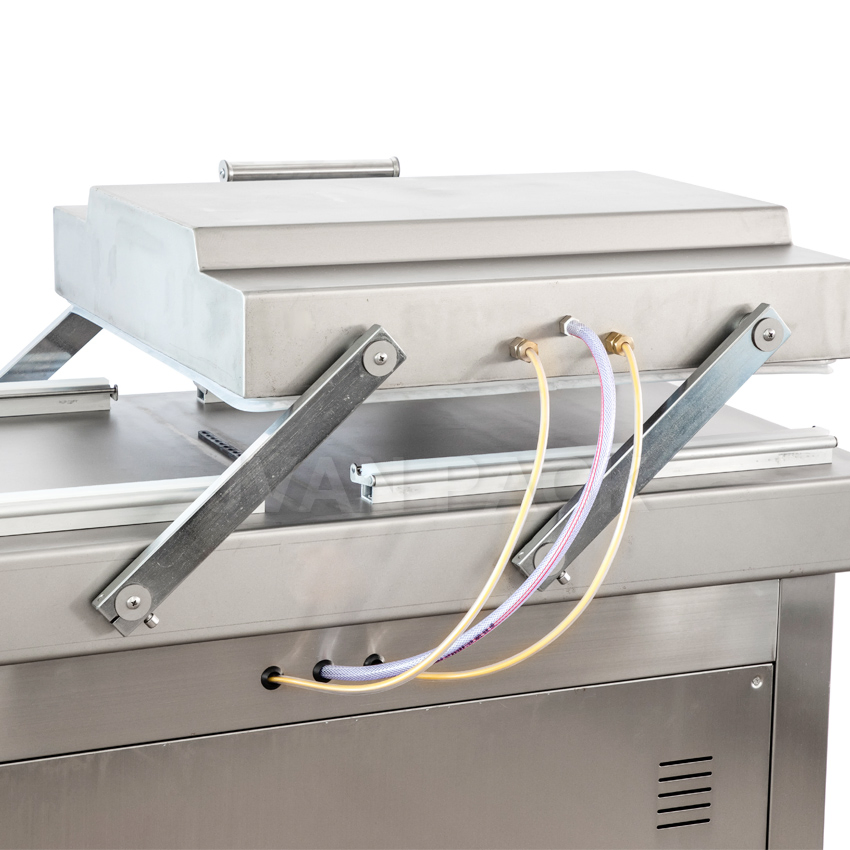 Dz-600/2sb Automatic Double Chamber Packaging Equipment Commercial Tabletop Automatic Food Chamber Vacuum Sealer