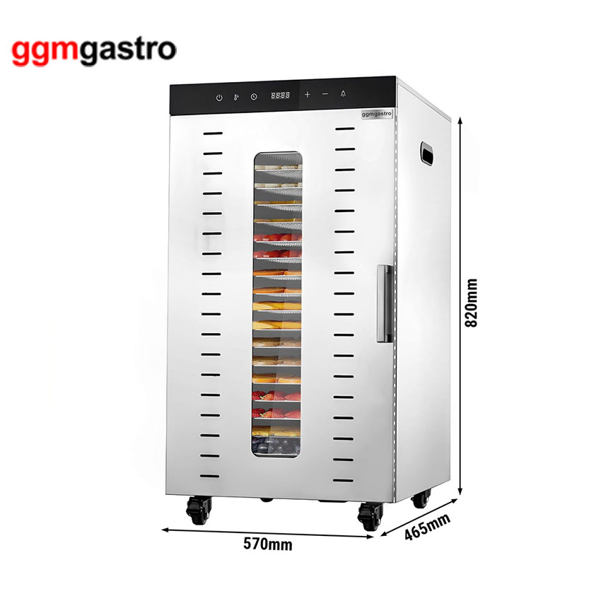 Stainless Steel Fruit Vegetable Meat Dryer Food Dehydrator Dghb24