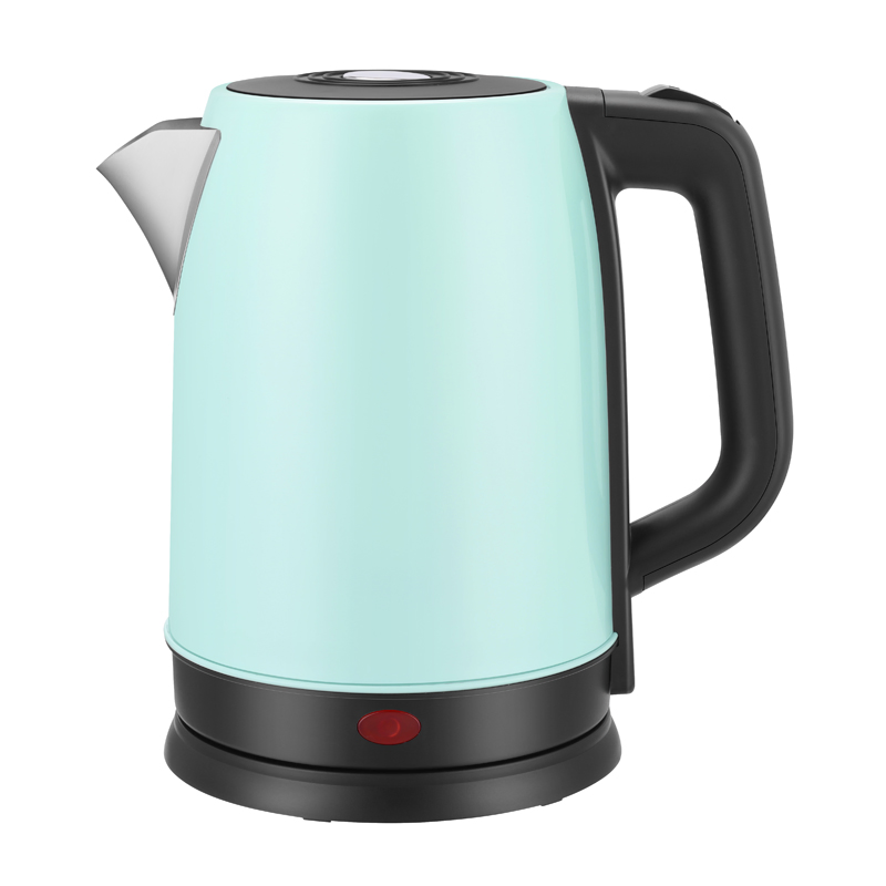 2.0L Electric Kettle - 201/304 Stainless Steel Inside, Color Painted Outside
