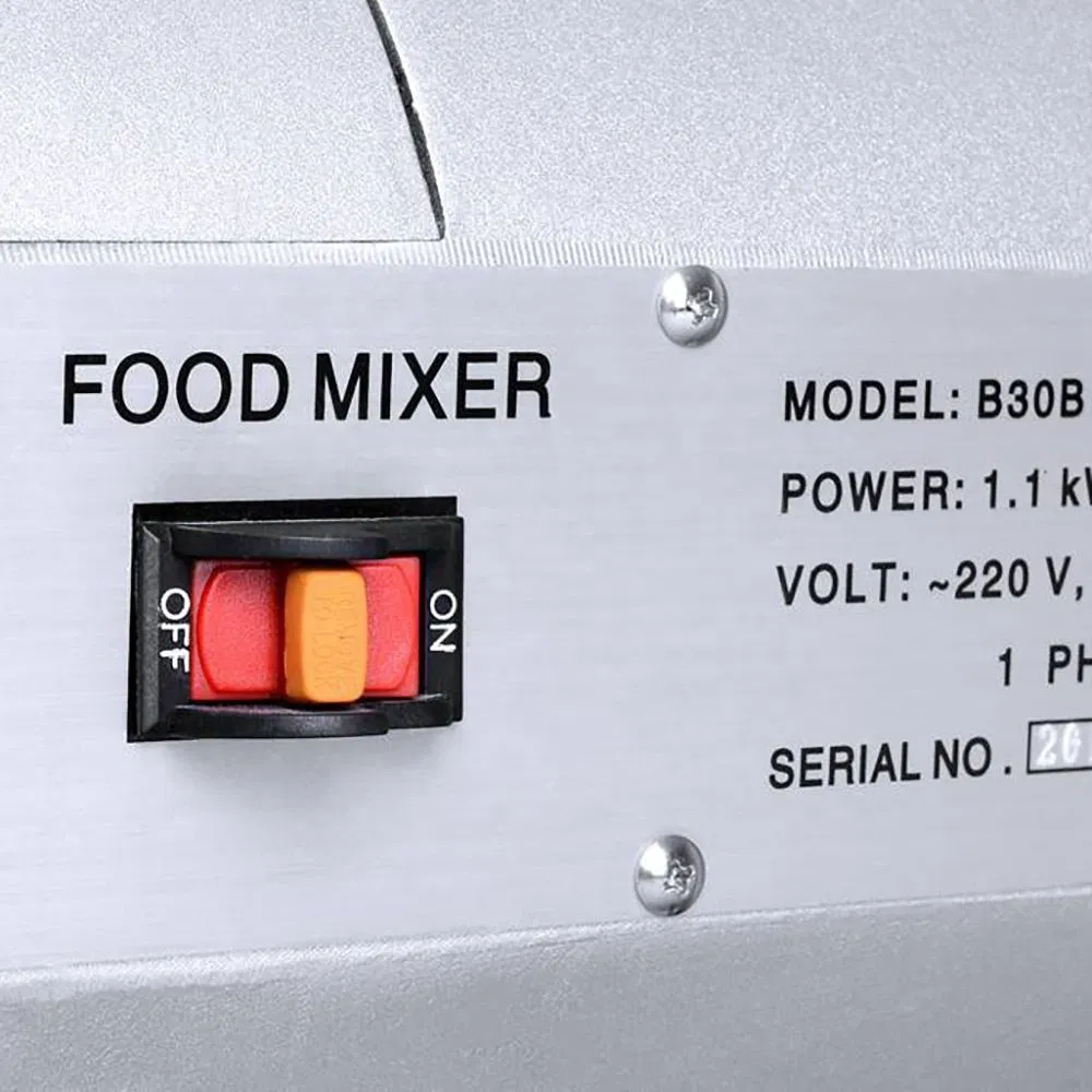 Commercial 20L Stand Heavy Duty Electric Dough Planetary Cake Dough Mixer