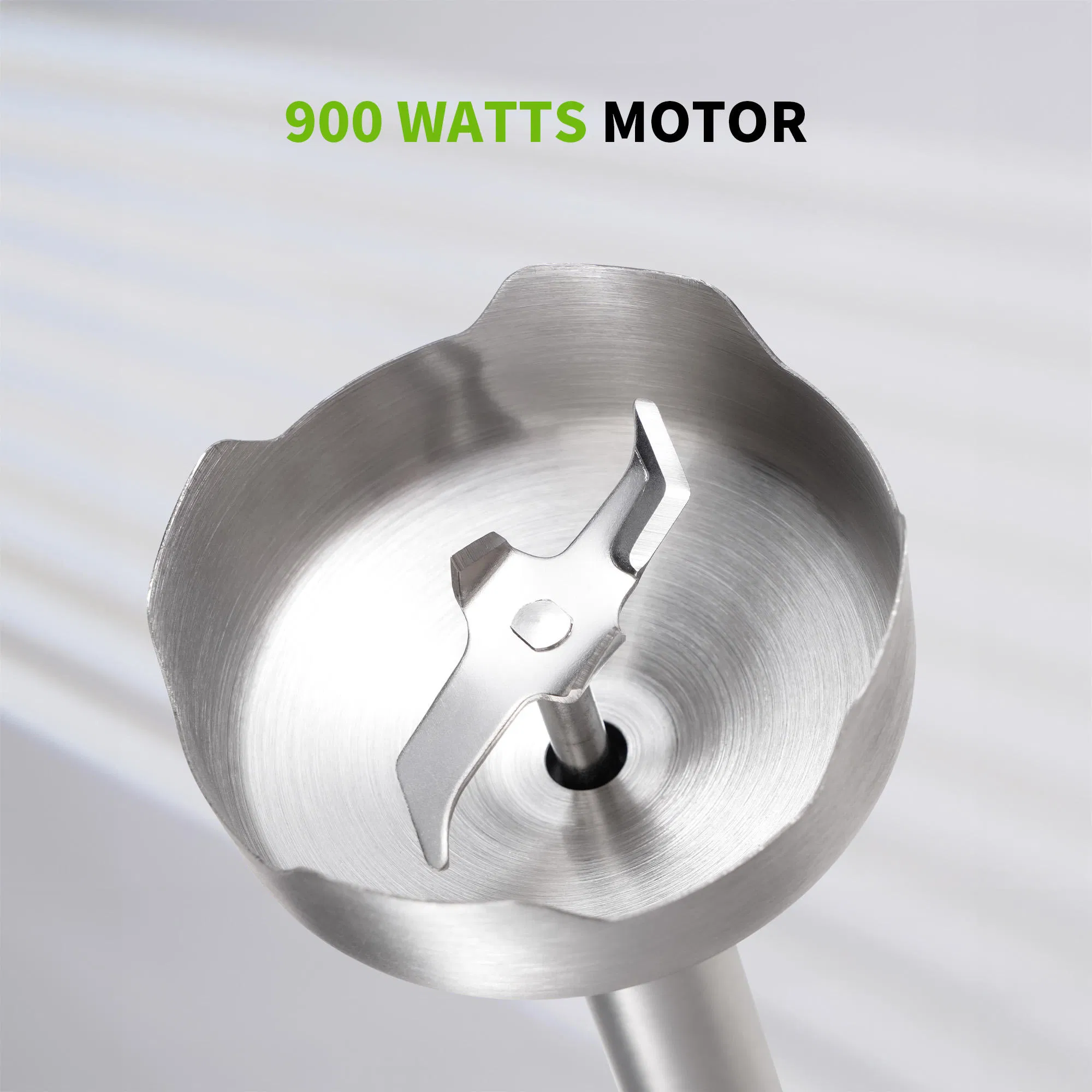 4 in 1 Hand Blender Smoothie 850W Powerful Multi-Speed Immersion Hand Blender