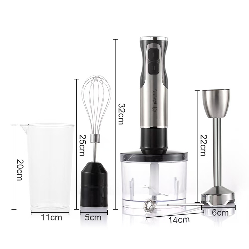 500W Immersion Stick Blenders Machine 5 In1 Mini Electric Hand Blender