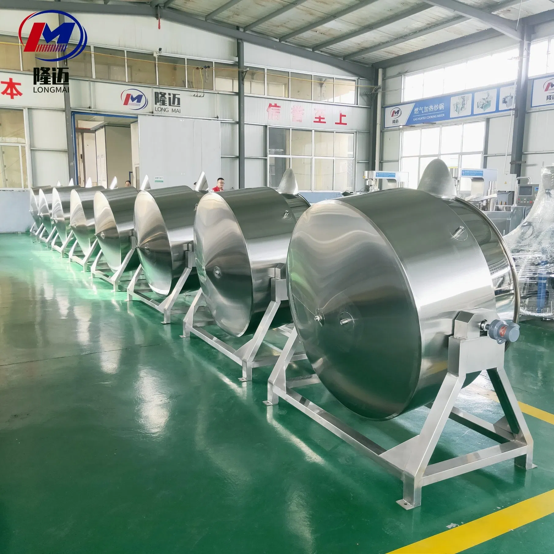 Industrial Steam Electric Oil Sugar Chicken Tilting Cooking Machine Double Jacketed Kettle