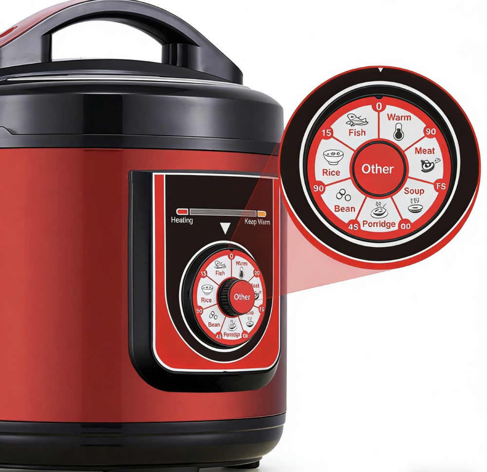 CB CE EMC Factory Price Home Kitchen Appliance 5 Liter One-Touch Knob 9 in 1 Stainless Steel Rice Cooker Electric Pressure Cooker Fast Cooker Multi Soup Maker