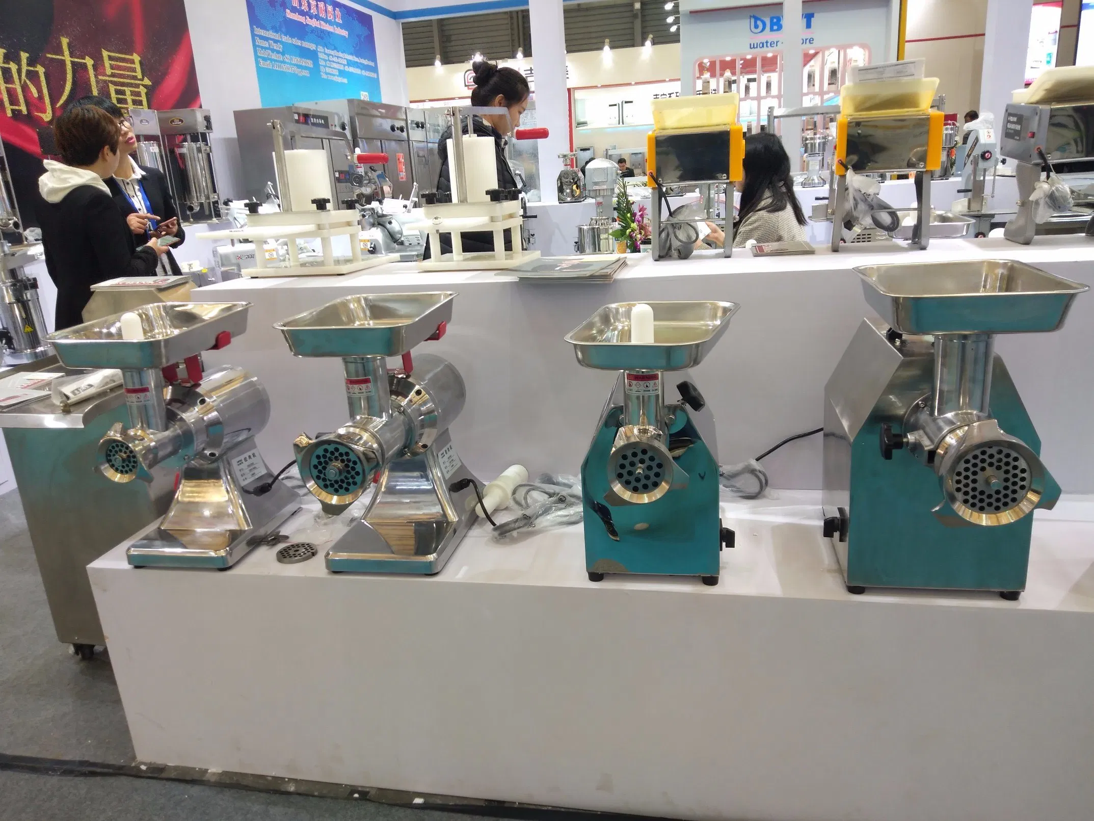 Household 200W Electric Appliance Meat Processor Meat Mincer Commercial Meat Grinder Sausage Maker Stainless Steel