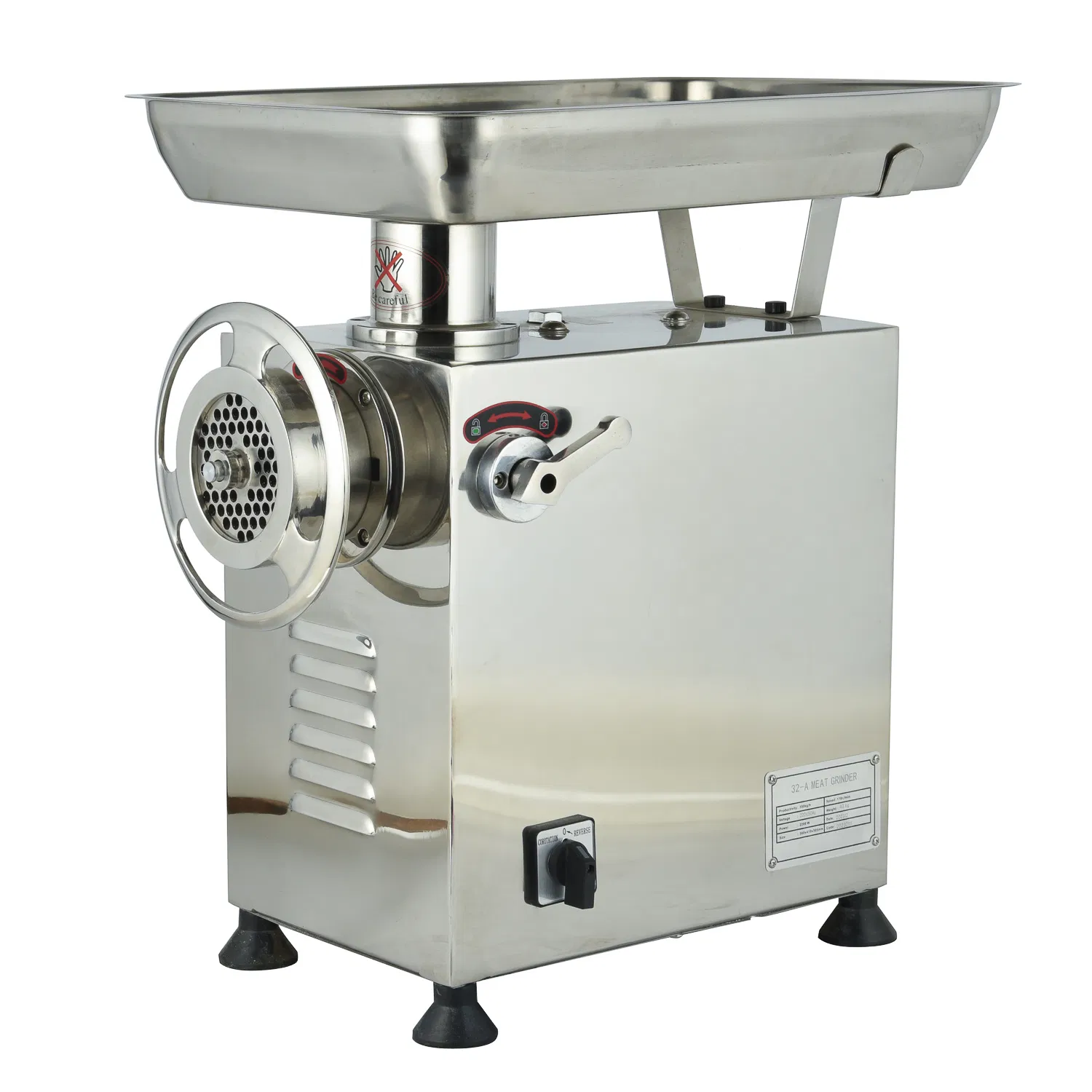 Meat Grinder Featuring Strong Motor Perfect for Heavy Duty Stainless Steel Mincer
