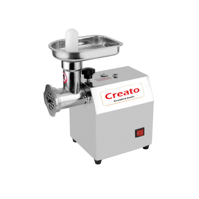 Electric Stainless Steel Meat Mincer Grinder for Home Kitchen Use