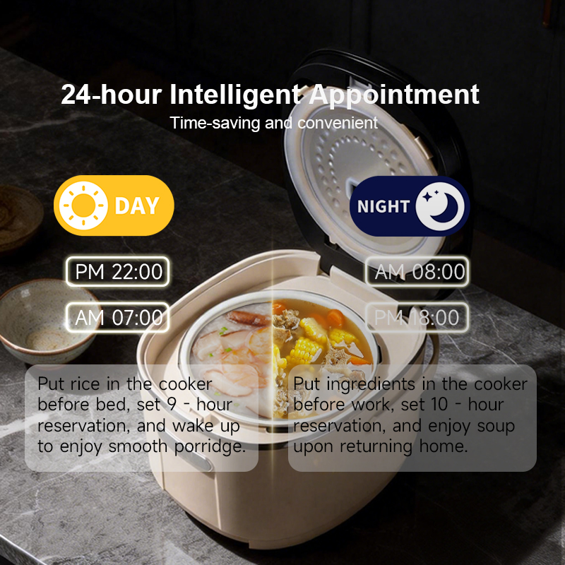 Factory Wholesale 4L Multifunctional Ih Smart Digital Low Sugar Electric Rice Cooker