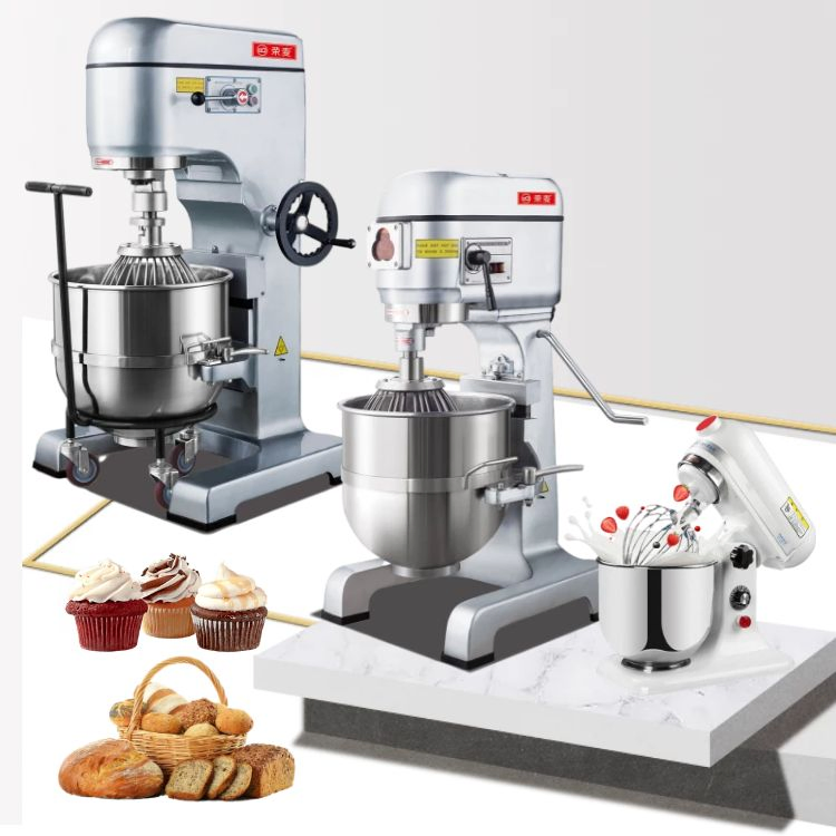 Best Horizontal Commercial Industrial Electric Restaurant Large Mini Stand Cheap Budget Affordable Kitchen Cake Pastry Pizza Dough Food Mixer for Baking Bread