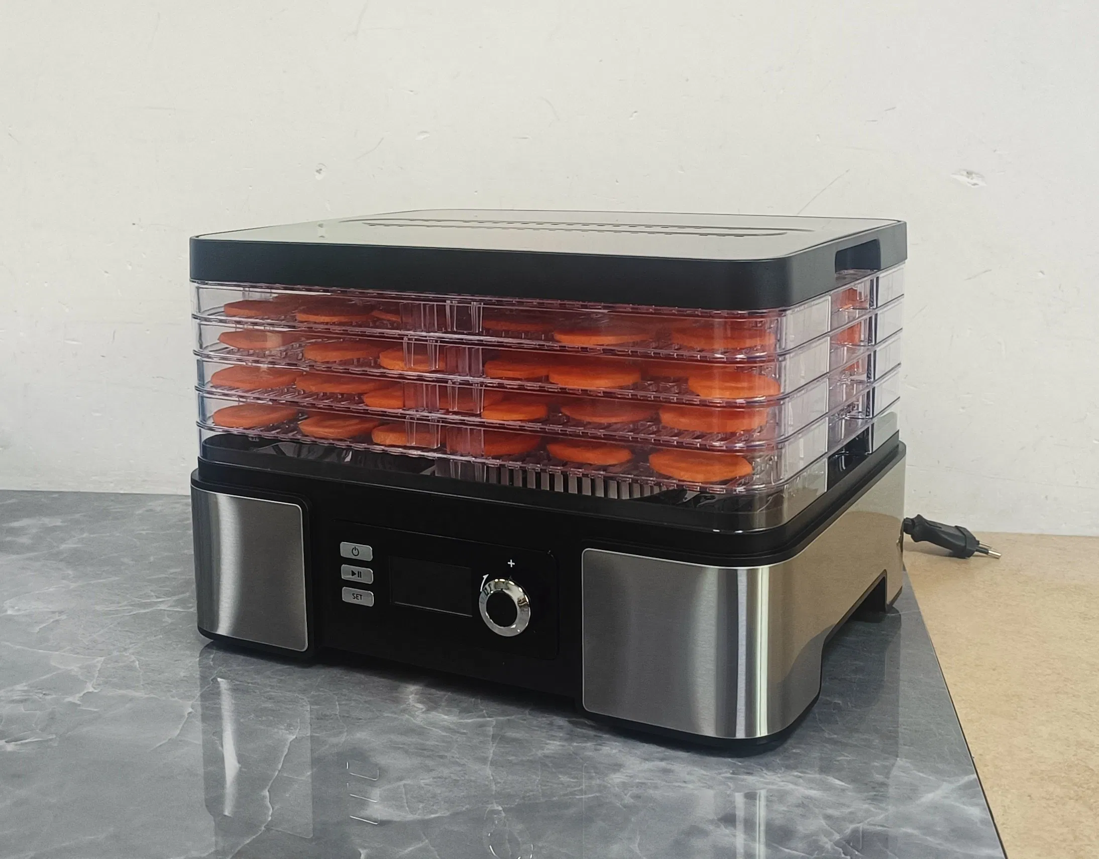 LCD Food Dehydrator 1-24h Temperature 35-70
