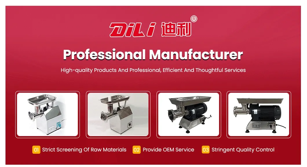 Electric Meat Grinder Banner