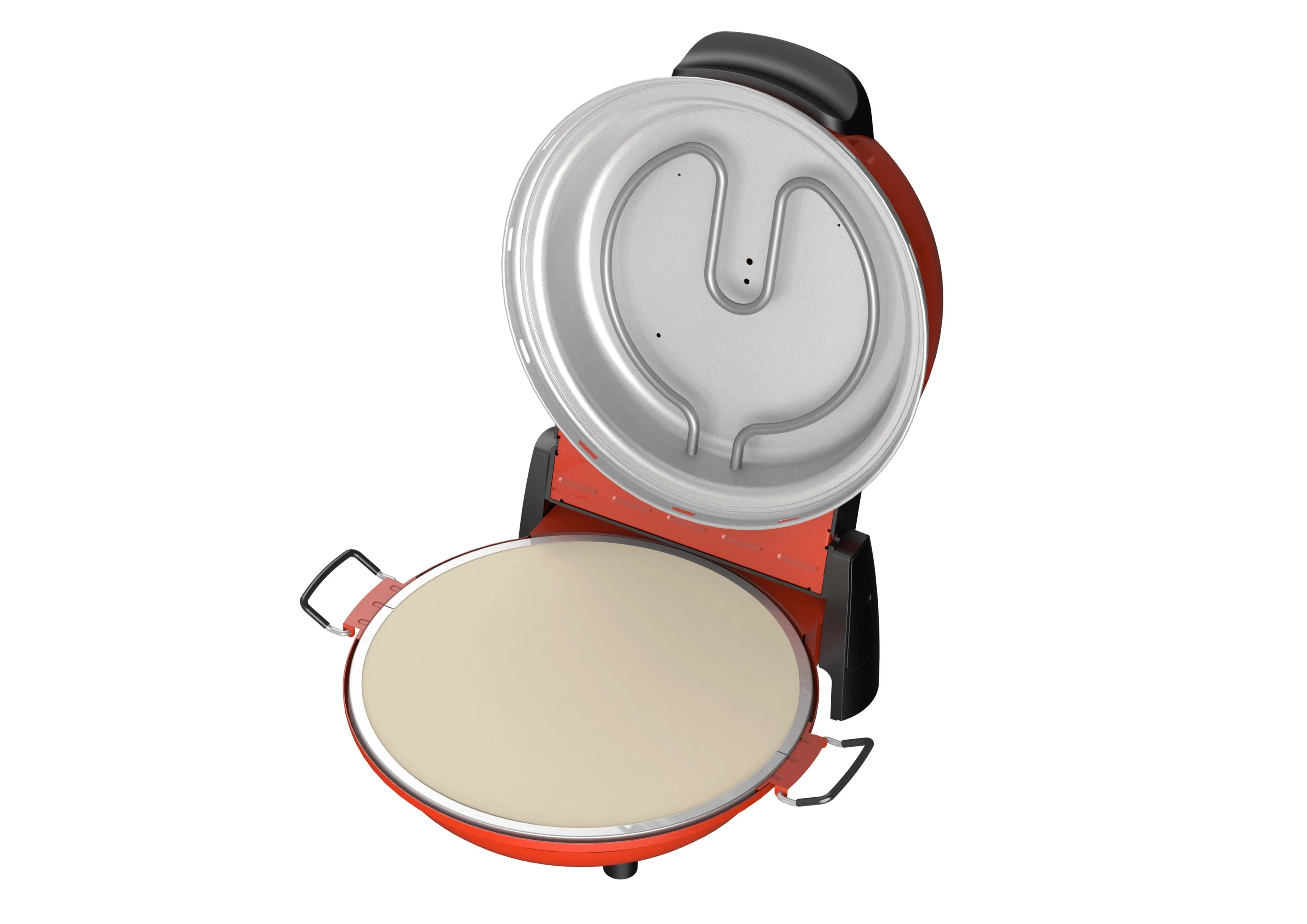 Good Quality Round Mini Toaster Automatic Oven Machine Bread Pizza Maker