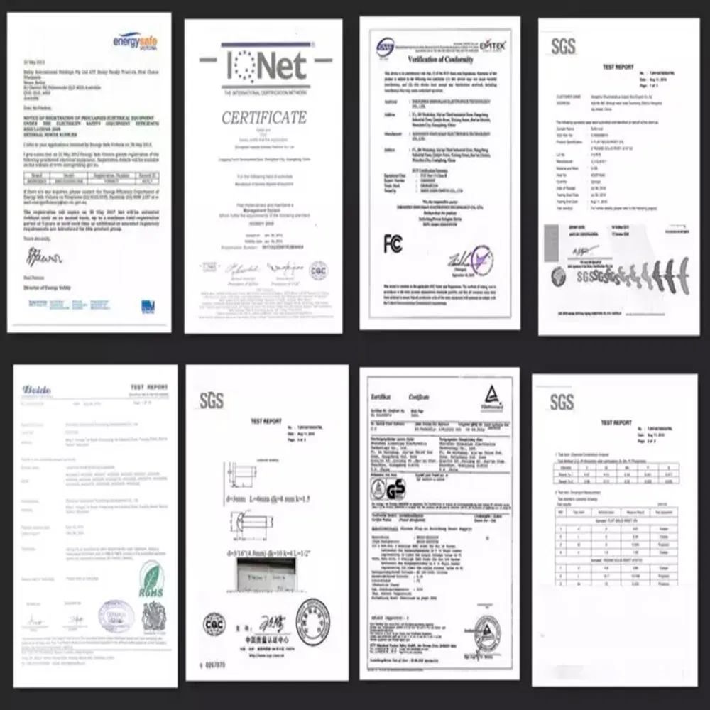 Certifications Display