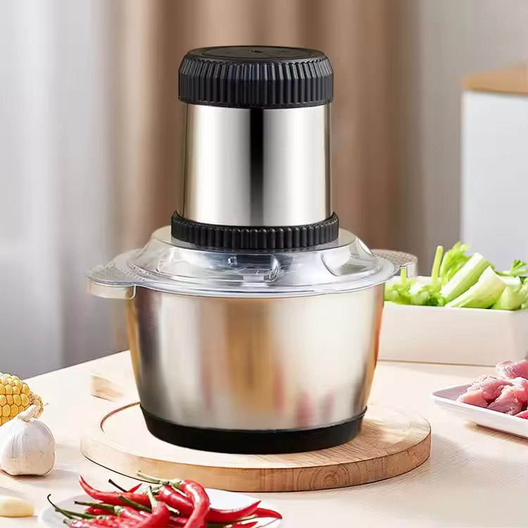 2L Meat Grinder Slicer Mincer Food Processing Stainless Steel Electric Meat Grinder