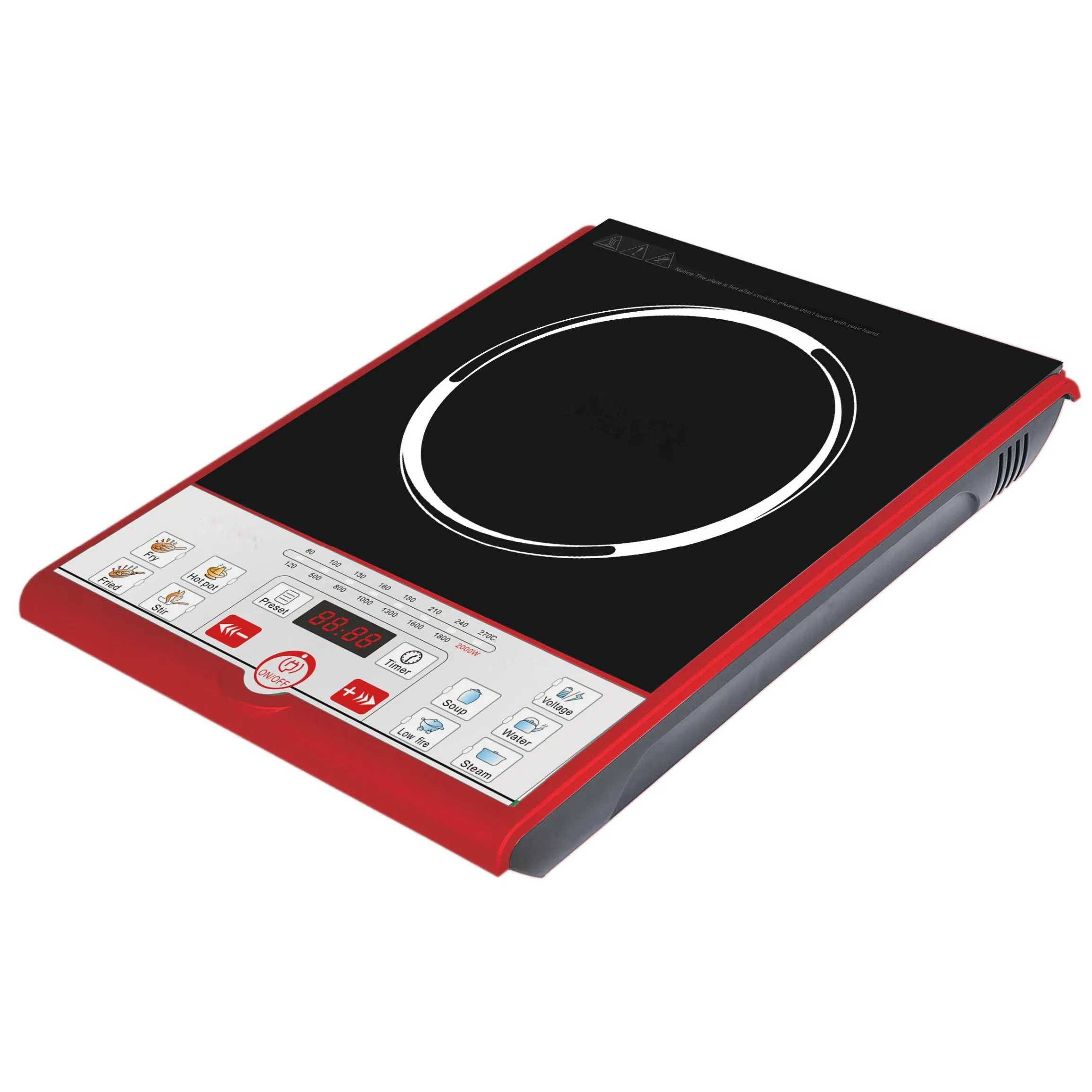 High Quality Kitchen 1 Burners 220V Induction Cooktop Commercial