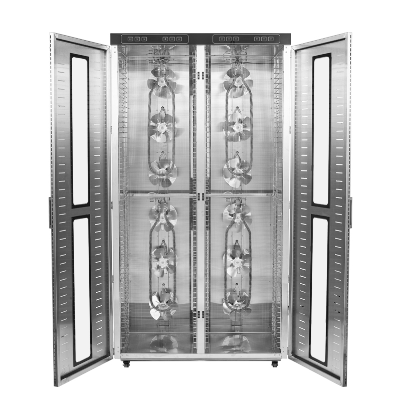 116 Trays Large Capacity Industrial Stainless Steel Fruit Drying Machine Food Dehydrator